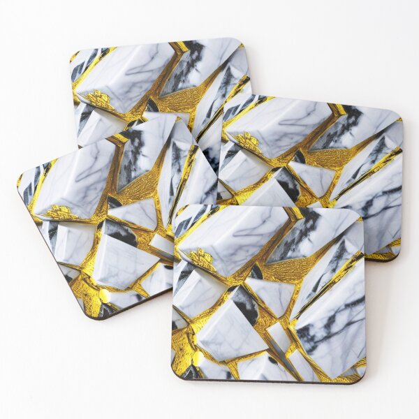 Item preview, Marble stone meets gold - marble gold texture designed and sold by Ascooepics.