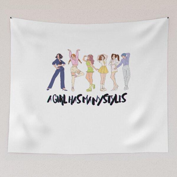 Item preview, A Girl Has Many Styles designed and sold by Dewlangrial.