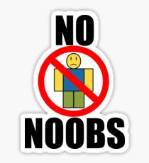 Roblox - No Noobs Sticker