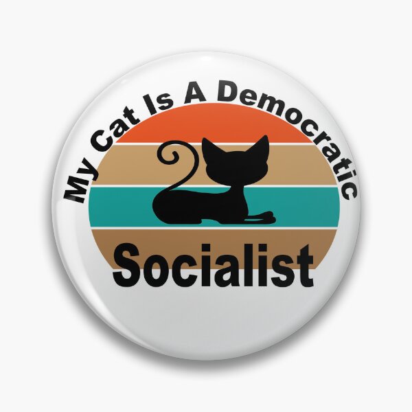 Item preview, My Cat Is A Democratic Socialist designed and sold by GridText.