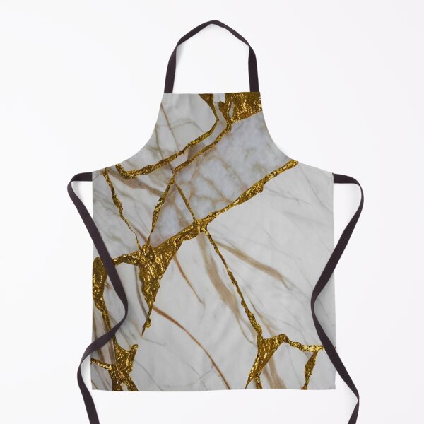 Item preview, Abstract ivory gold marble texture designed and sold by Ascooepics.