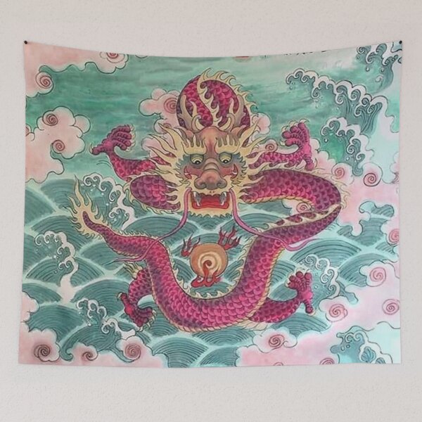 Item preview, Traditional Chinese Style Water Dragon designed and sold by TheHappyK.