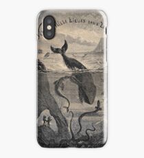 20,000 Leagues Under the Sea, Frontispiece 1871 iPhone Case