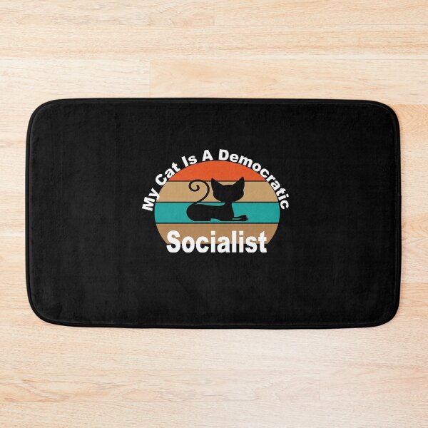 Item preview, My Cat Is A Democratic Socialist designed and sold by GridText.