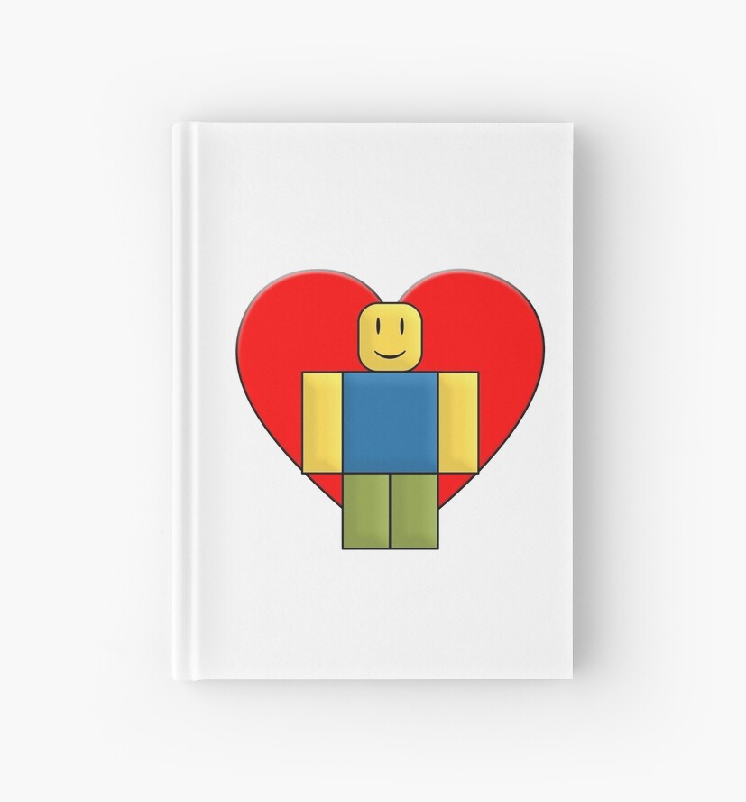 Roblox Noob Love Hardcover Journal By Jenr8d Designs - can you love a roblox noob
