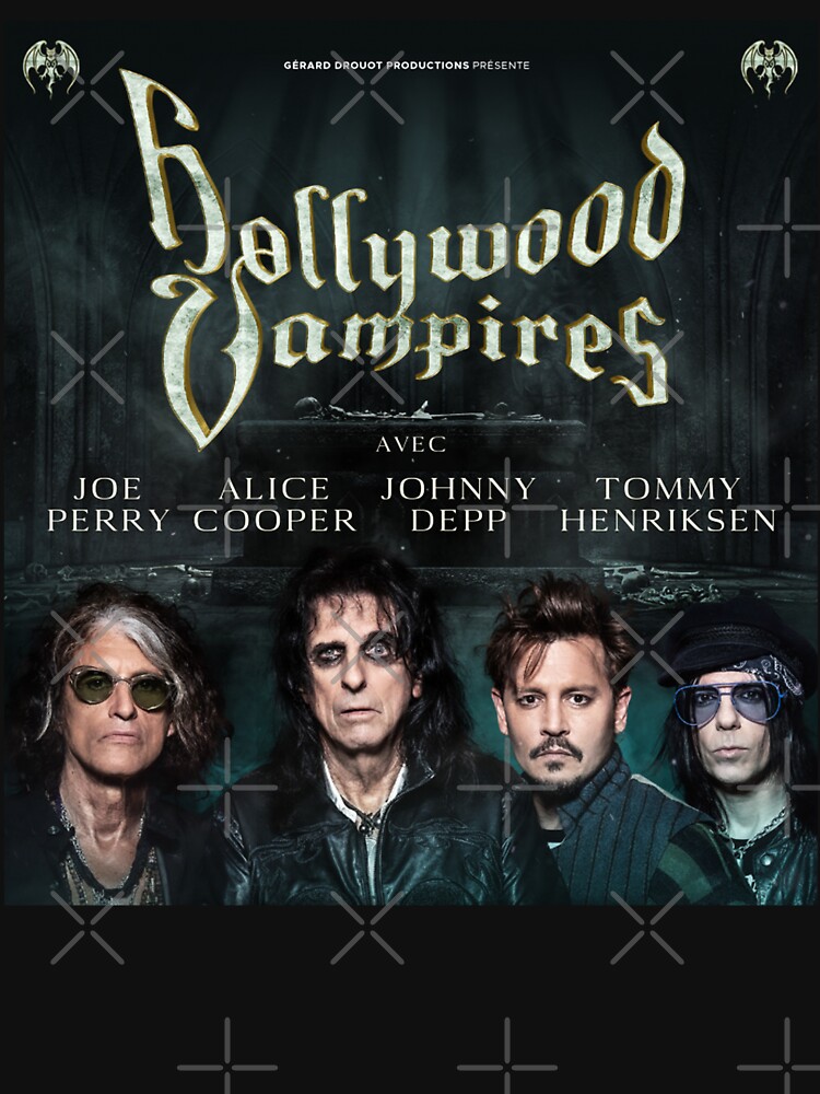 hollywood vampires tour t shirt uk