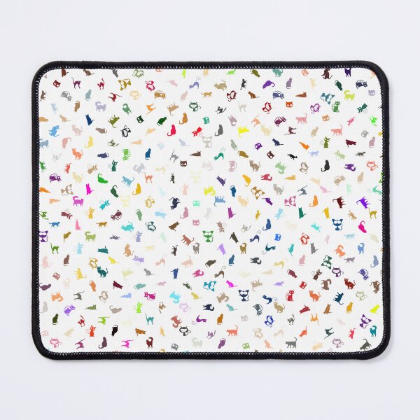 Item preview, Abstract Multi Color Cat Pattern designed and sold by Pixel4Art.