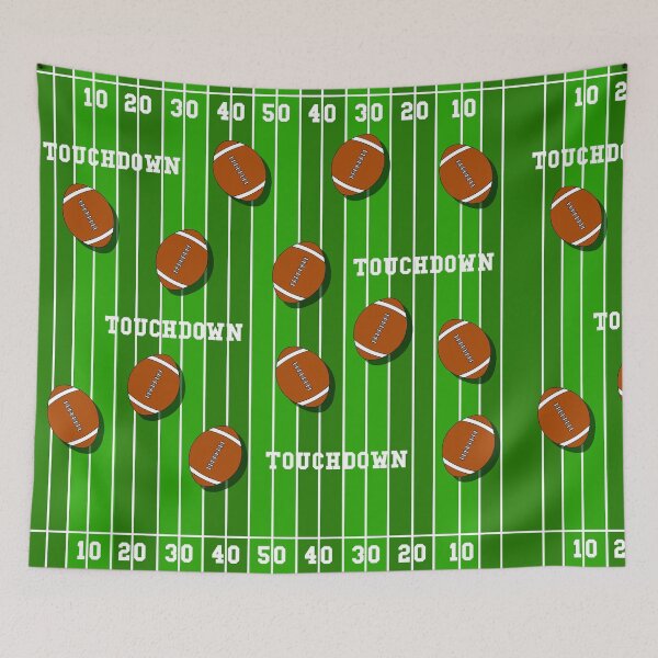 Item preview, American Football Field Pattern designed and sold by HotHibiscus.