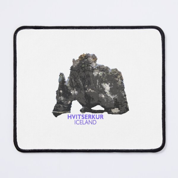 Item preview, Hvitserkur Iceland text designed and sold by Eymirart.