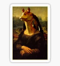 Jar Jar Binks - Mona Binks : Inspired by Star Wars Sticker