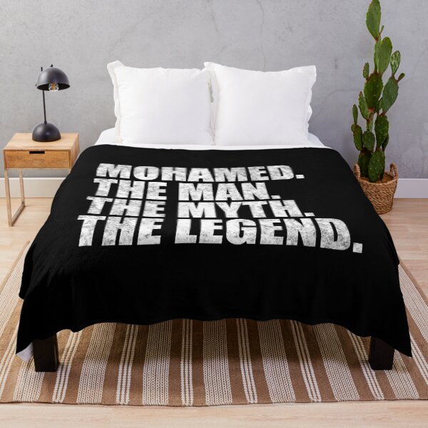 Item preview, Mohamed Name Mohamed The Man The Myth The legend designed and sold by Teelogic.