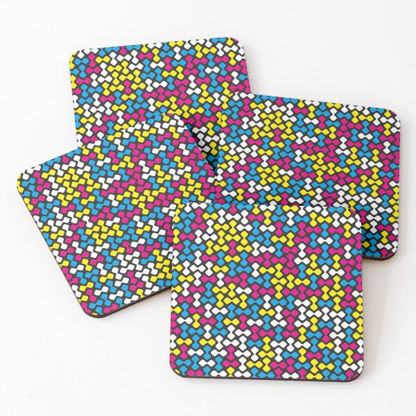 Item preview, Metasquircle Pattern (CMYK Colour) designed and sold by John Uttley.