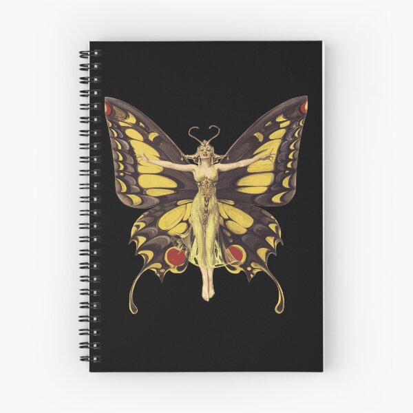 Item preview, Art Deco Butterfly Fairy Mythical Creature 1920s Flapper Style designed and sold by BleuSky.