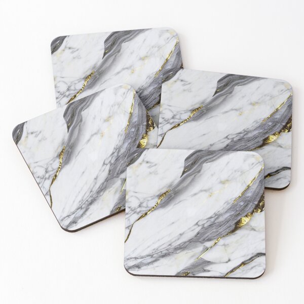 Item preview, white marble meets gold - marble gold texture designed and sold by Ascooepics.
