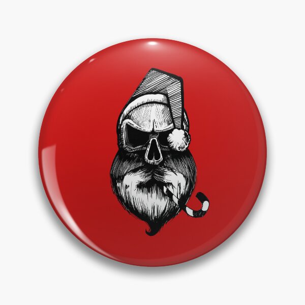 Item preview, MC Dead Santa Reindeer Christmas Gang Drawing designed and sold by LarksDrawings.