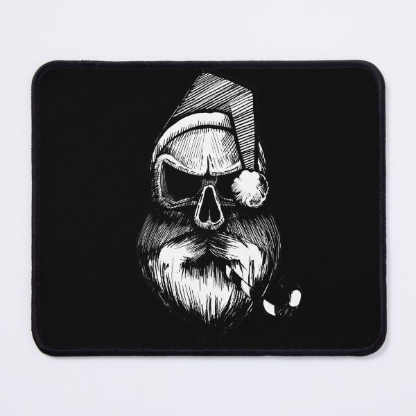 Item preview, MC Dead Santa Reindeer Christmas Gang Drawing designed and sold by LarksDrawings.
