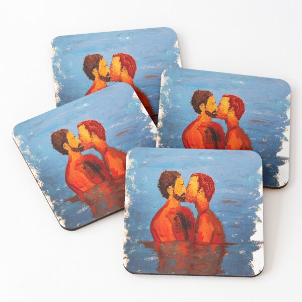 Item preview, Kissing offshore by garadraw designed and sold by garadraw.