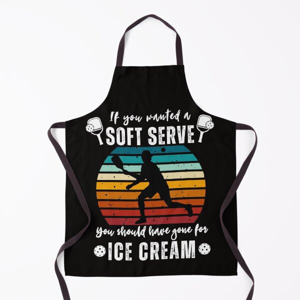 Item preview, Funny Pickleball Paddle a Retro Softserve Icecream Men Gifts Pickleball squad A retro team fun Men Women sports designed and sold by VINASU.