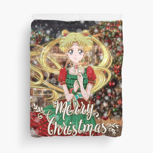 Frohe Weihnachten Usagi Bettbezug