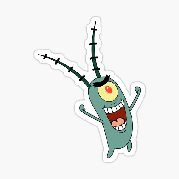 Sheldon J. Plankton Sticker