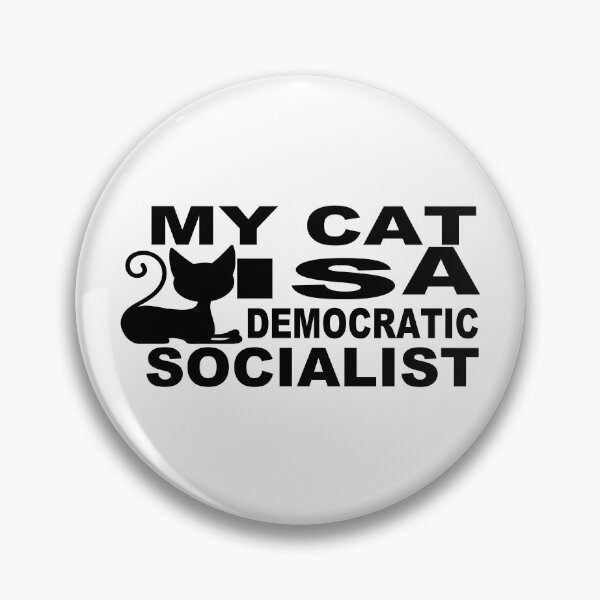 Item preview, My Cat Is A Democratic Socialist designed and sold by GridText.