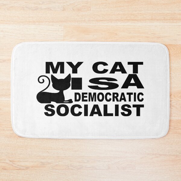 Item preview, My Cat Is A Democratic Socialist designed and sold by GridText.