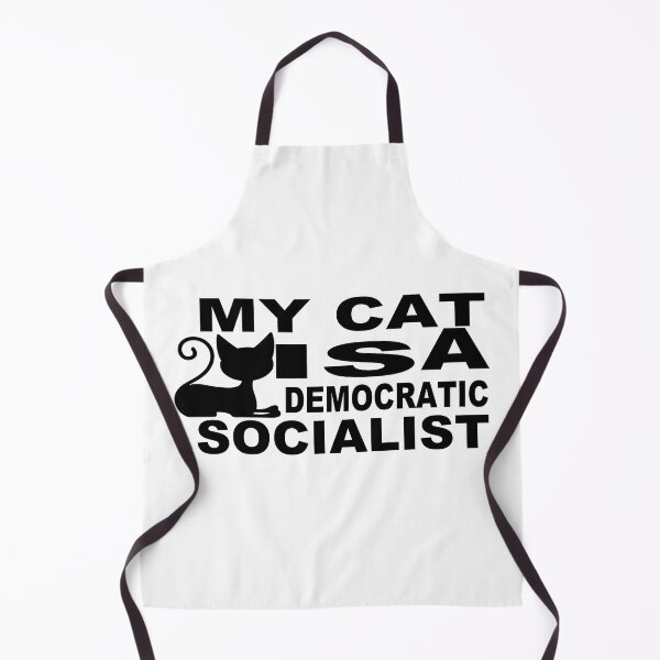 Aperçu de l'œuvre Mon chat est un socialiste démocrate créée et vendue par GridText.
