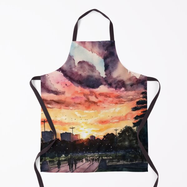 Item preview, Watercolor view Ueno Park Tokyo Asakusa designed and sold by Mirochan80.