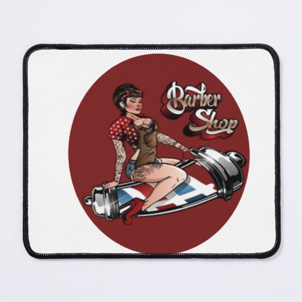 Item preview, Pin up Barber Shop designed and sold by Teixeira224.