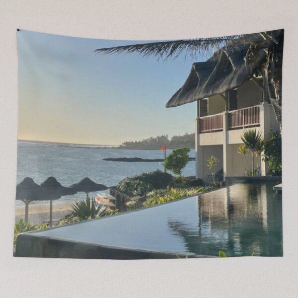 Item preview, beach sea palm tree designed and sold by tim tal.