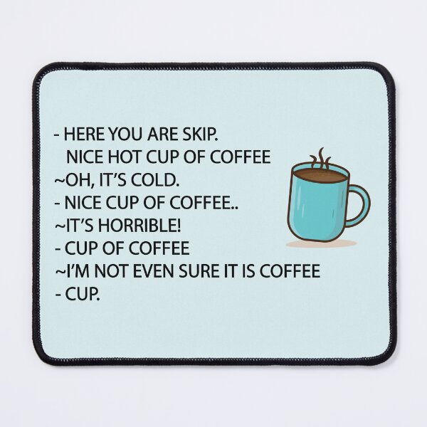 Item preview, Cabin Pressure Cup of Coffee designed and sold by Realmofantasy.