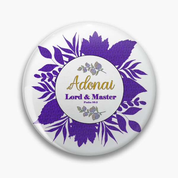 Item preview, NAMES OF GOD ADONAI - LORD & MASTER designed and sold by SherryWyneArt.
