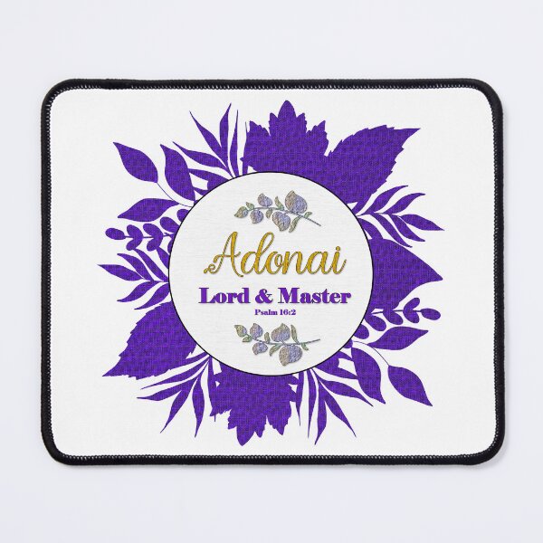 Item preview, NAMES OF GOD ADONAI - LORD & MASTER designed and sold by SherryWyneArt.