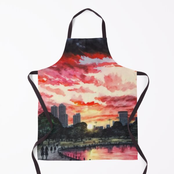 Item preview, Watercolor view Ueno Park Tokyo Asakusa designed and sold by Mirochan80.