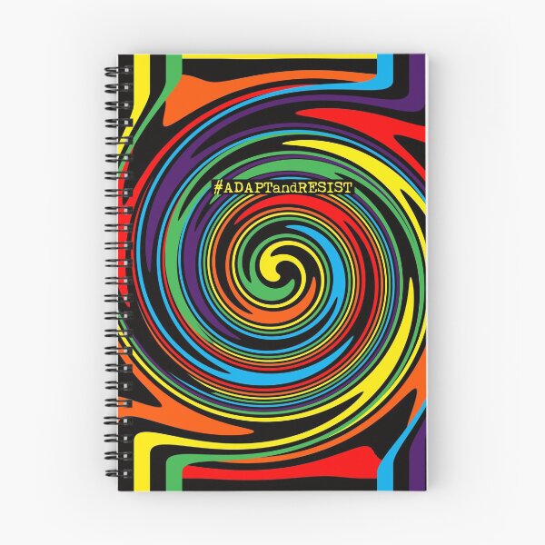Item preview, #ADAPTandRESIST (Swirl)  designed and sold by DisabledAF.