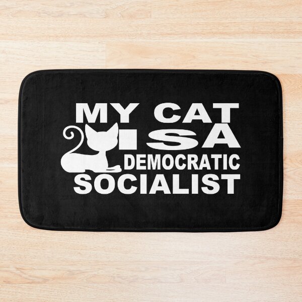 Item preview, My Cat Is A Democratic Socialist designed and sold by GridText.