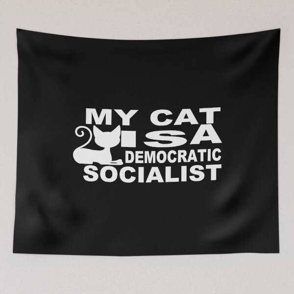 Item preview, My Cat Is A Democratic Socialist designed and sold by GridText.