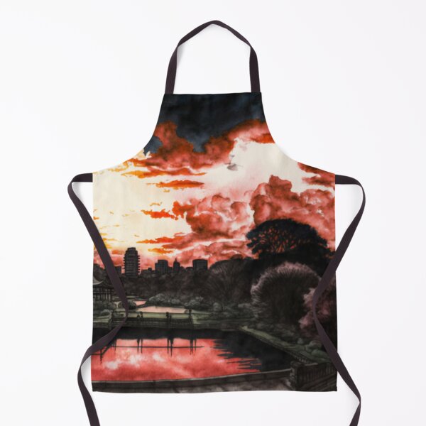 Item preview, Watercolor view Ueno Park Tokyo Asakusa designed and sold by Mirochan80.