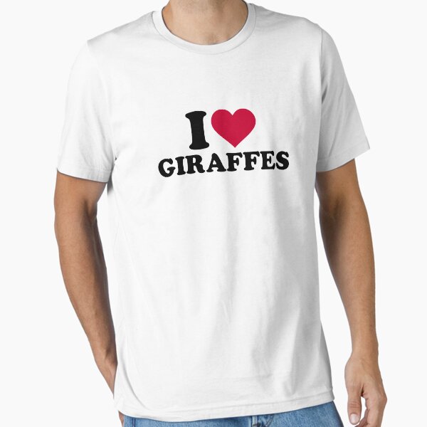 Artikel-Vorschau von Ich liebe Giraffen, designt und verkauft von Designzz.
