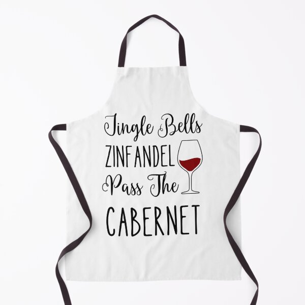 Item preview, Jingle Bells Zinfandel Pass the Cabernet Funny Christmas (light background compatible) designed and sold by natcat-designs.