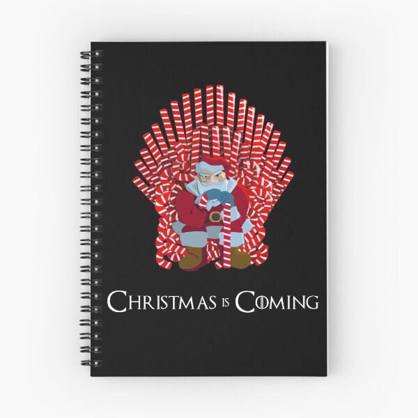Artikelvorschau, Weihnachten kommt der Weihnachtsmann auf Zuckerstangenthron entworfen und verkauft von urbnduck.