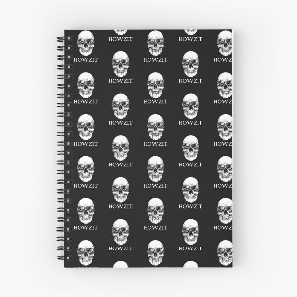 Item preview, Howzit with skull graphic - South African designed and sold by Huesoffun.