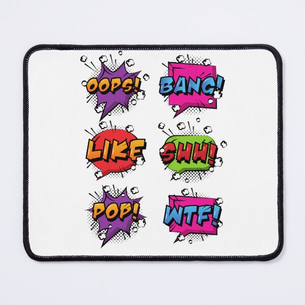 Item preview,  Pop Art  Speech Bubbles designed and sold by BitsndPieces.