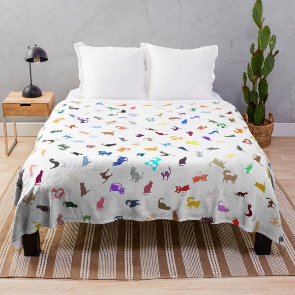 Item preview, Abstract Multi Color Cat Pattern designed and sold by Pixel4Art.