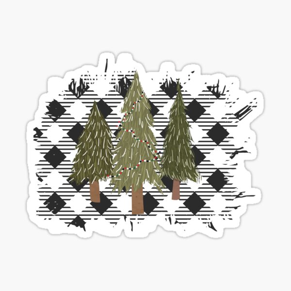 Country Trees Sticker