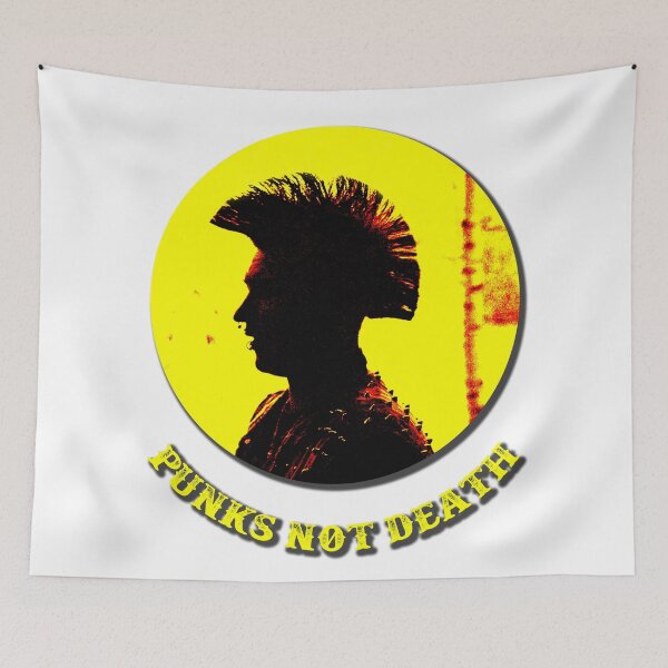 Item preview, elbkatz` PUNKS NOT DEATH designed and sold by Kathleen Follert.