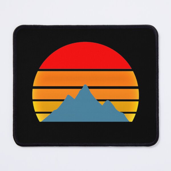 Item preview, Vintage retro sunset mountain funny gifts  designed and sold by Drawix.