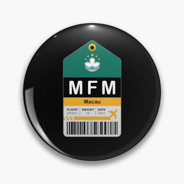 Item preview, Macau Luggage Tag - Airport designed and sold by oclatikaz.