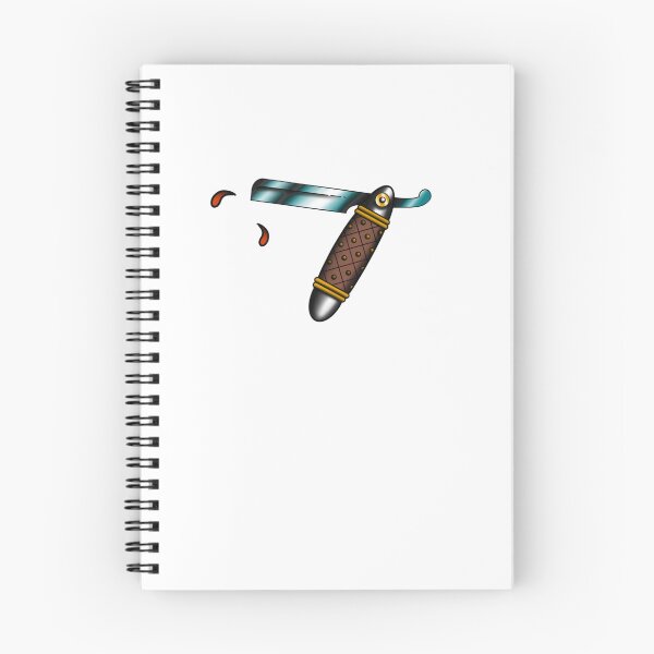 Item preview, barber knife designed and sold by SunkBubble.