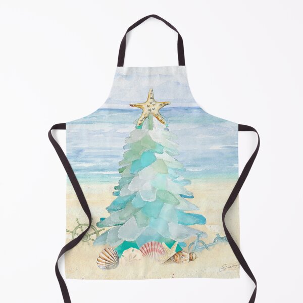 Aperçu de l'œuvre Sapin de Noël Coastal Seaglass B créée et vendue par Jean Plout.